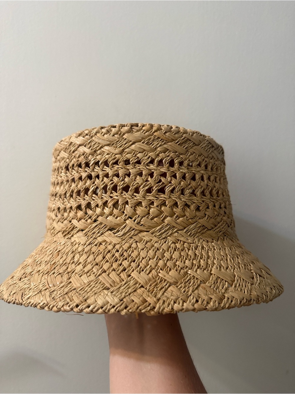 Augustine Rafria Straw Bucket Hat - Picture 4 of 7